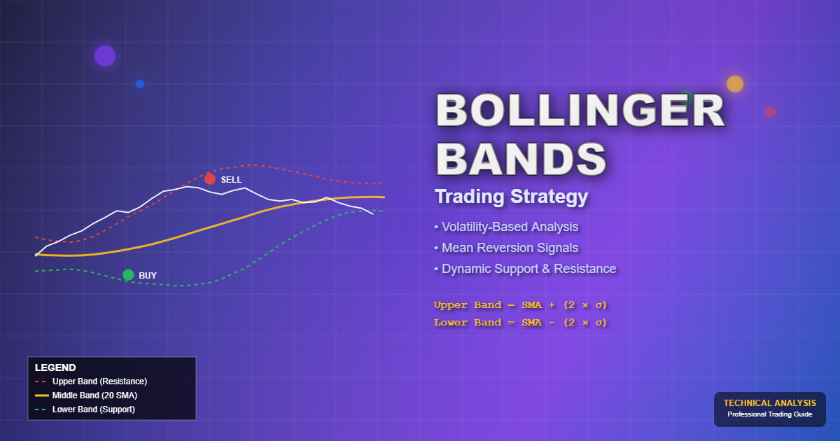 How to Use Bollinger Bands: Complete Trading Guide & Formula Explained